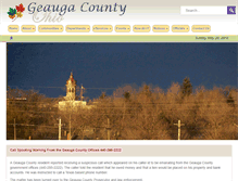 Tablet Screenshot of co.geauga.oh.us